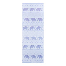Tapetes de ioga de camurça dobrável impressa personalizada